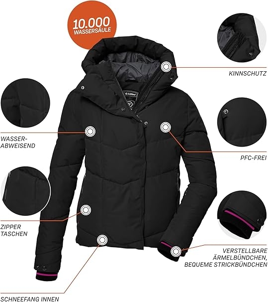 Killtec Ksw 59 Wmn Ski damska kurtka narciarska rozm 40