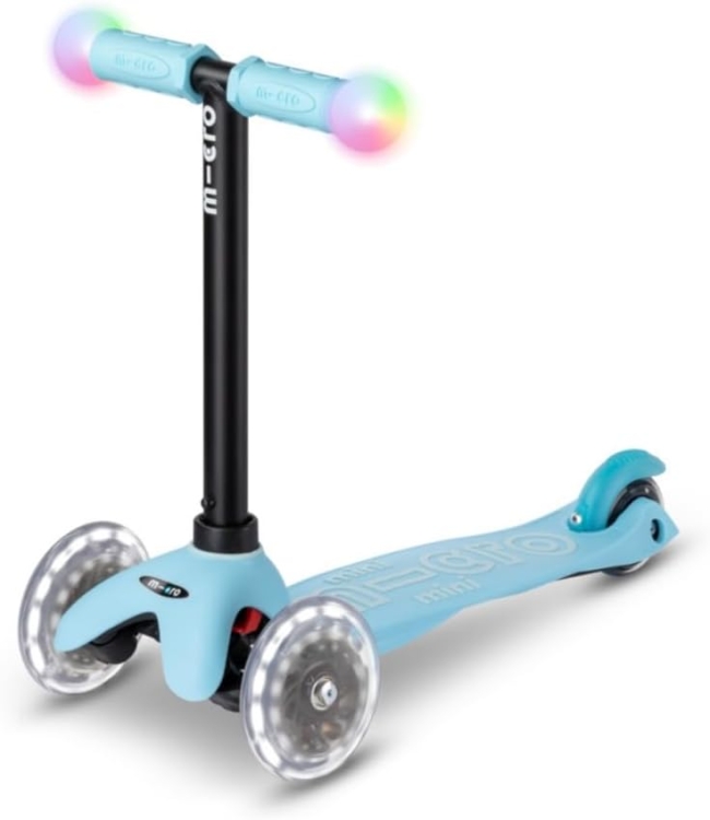 Micro Mini Led Deluxe świecąca hulajnoga dziecięca