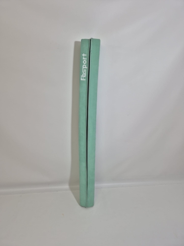 FBSPORT Składana belka balansowa 270 cm, gimnastyka, belka podłogowa do gimnastyki, flokowana warstwa,