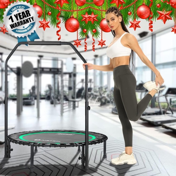 Trampolina Darchen 200 kg z uchwytem Mini do ćwiczeńdla dorosłych fitness 100 cm