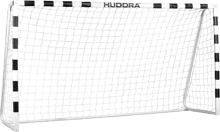 Bramka do piłki nożnej Hudora Soccer Goal Stadion 300 x 200 cm biała 3331