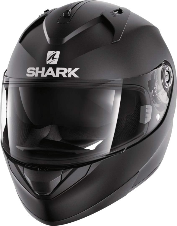 SHARK SHARK, Kask motocyklowy na całą twarz Ridill, black mat, L