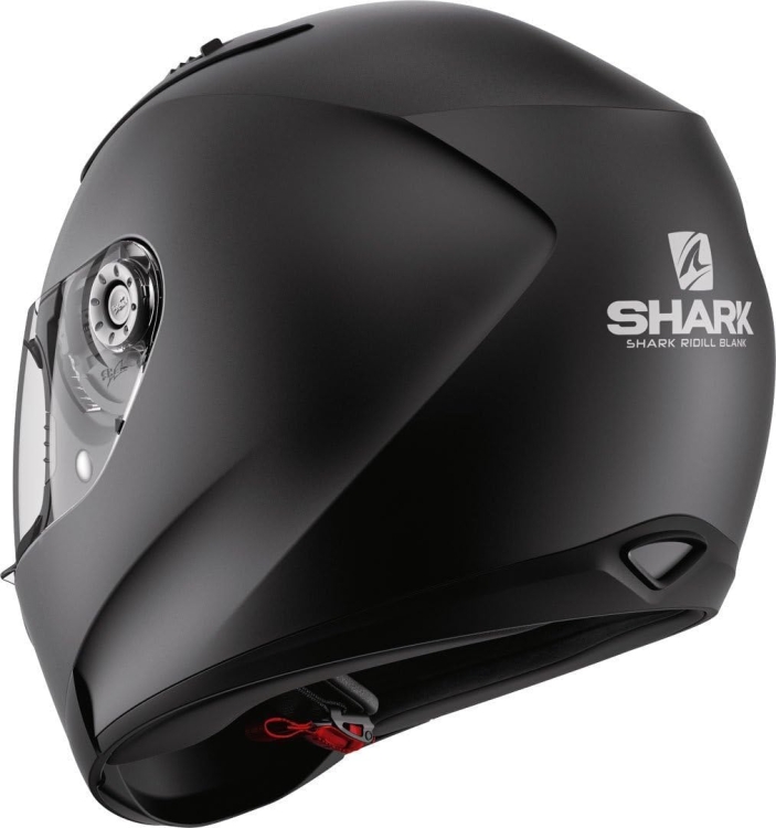 SHARK SHARK, Kask motocyklowy na całą twarz Ridill, black mat, L