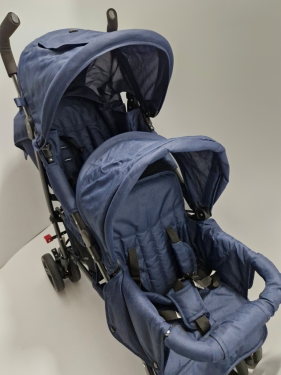 Bambisol wózek podwójny dla bliźniąt Double Canne