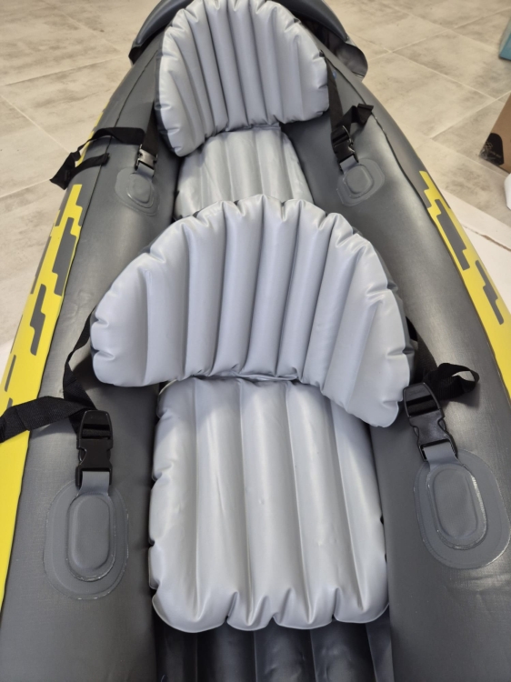 Intex Explorer K2 kajak dla 2 osób z wiosłami i pompką używany
