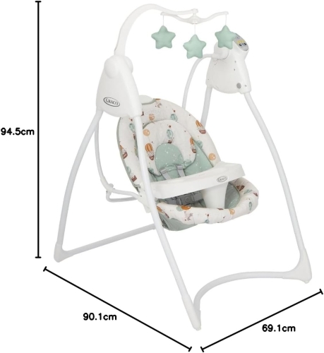 Graco Lovin' Hug Hug Swing huśtawka dla niemowląt do 9 kg