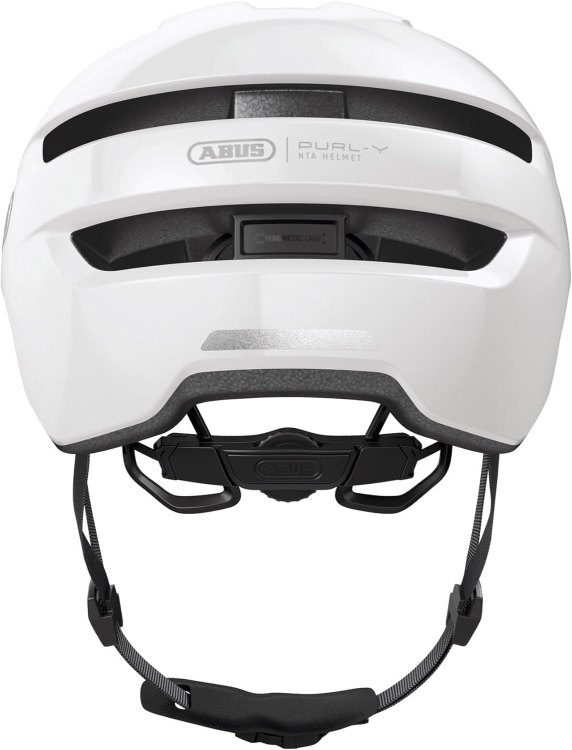 Outlet ABUS PURL-Y kask rowerowy  rozmiar L biały 57-61 cm