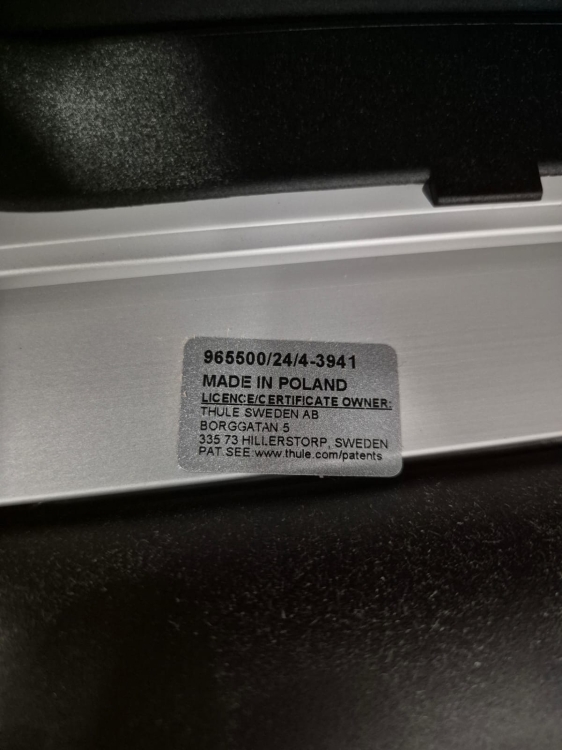 Platforma rowerowa THULE EasyFold XT F 2 9655 (na 2 rowery) na hak