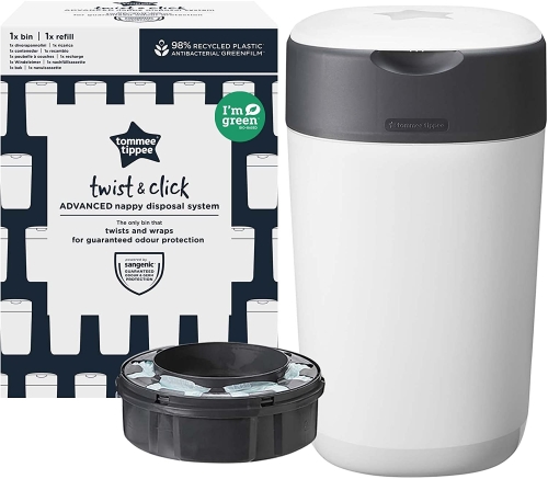 OUTLET Tommee Tippee kosz na pieluchy Sangenic Twist and Click +wkład