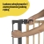 Safety 1st Simply Close Wood bramka ochronna na schody 80-87 cm