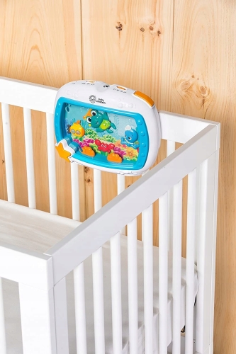 Baby Einstein, Sea Dreams Soother lampka do drzemki do łóżeczka z kratką