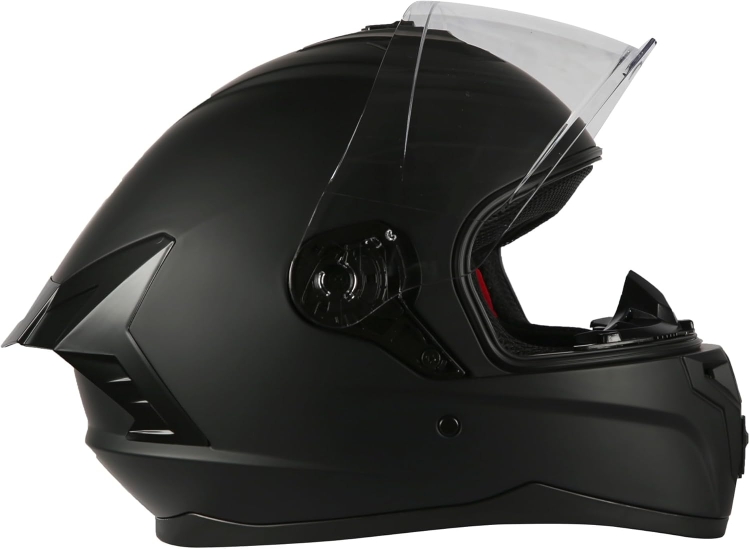 Speedway full face kask motocyklowy na motor roz L czarny mat