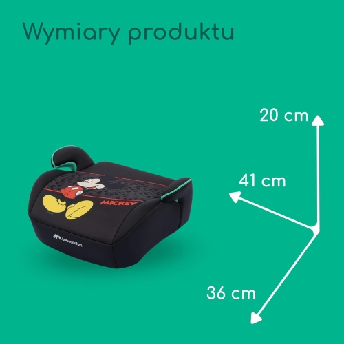 Bebeconfort Manga i-Safe - podstawka, podwyższenie na fotel 128-150 cm disney Mickey