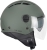 CGM kask na skuter motor Air Jet Helmet Matte Green S (55-56 cm) motocyklowy