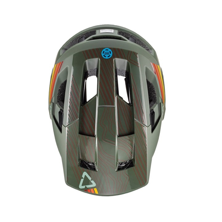 Leatt Kask rowerowy MTB  Enduro 4.0 V23 Full face rozm S 51-55cm kolor Pine