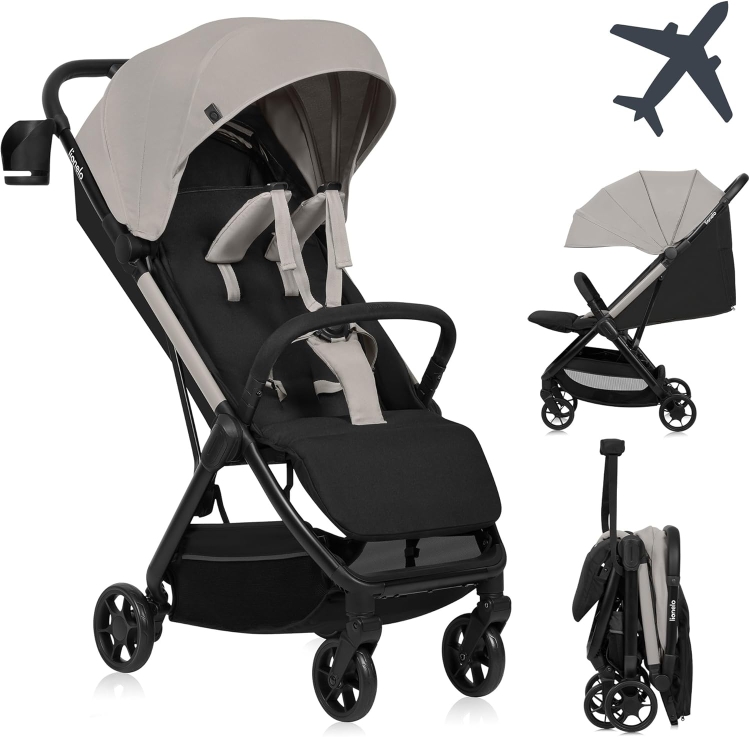 LIONELO Julie Air Spacerowy Wózek Dziecięcy do 22 kg od 6 m do 4 lat