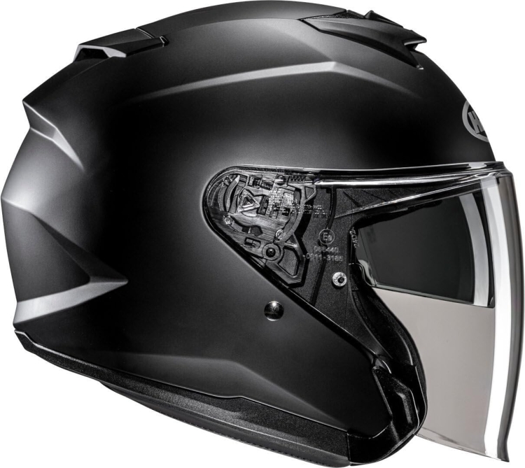 HJC kask motocyklowy typu jet i31 UNI Semi Flat Black, XXL
