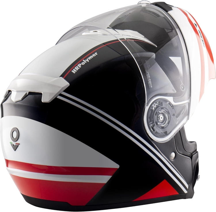 NOS Helmet NS-8 Dynamic Red kask szczękowy full rozm S