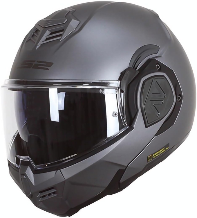 Kask motocyklowy ADVANT SOLID Matt Titanium, M