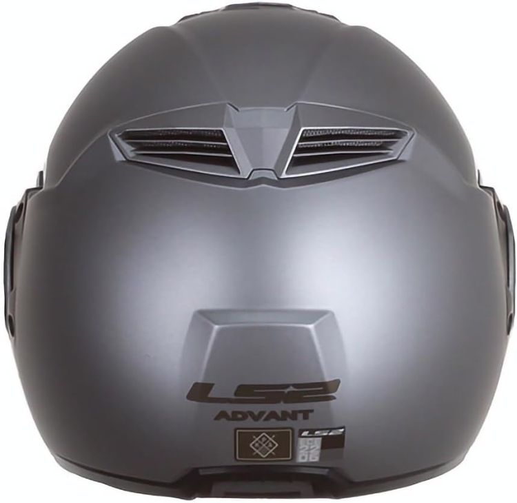 Kask motocyklowy ADVANT SOLID Matt Titanium, M