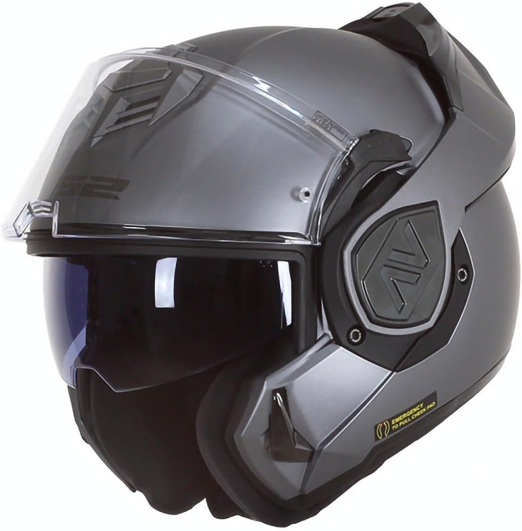 Kask motocyklowy ADVANT SOLID Matt Titanium, M