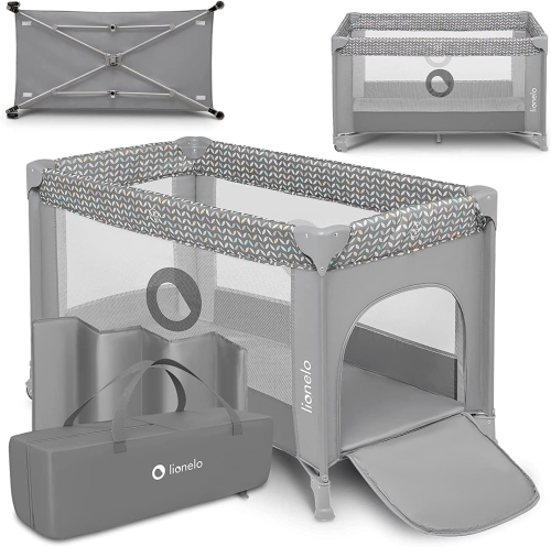 LIONELO Stefi 2 w 1 łóżeczko turystyczne 120x60