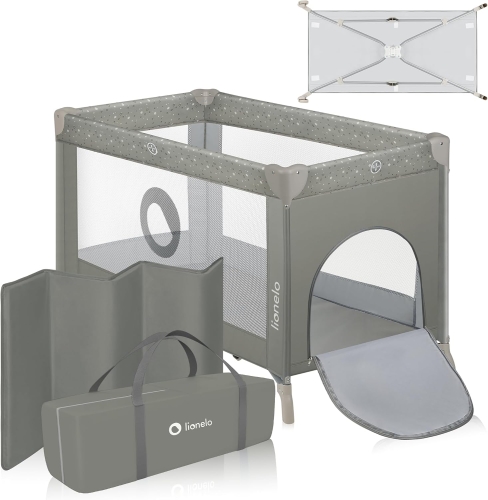 LIONELO Stefi 2 w 1 łóżeczko turystyczne 120x60