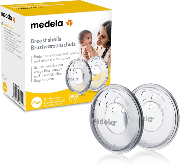 Medela OSŁONKA NA PIERSI SUTKI SILIKONOWA Z OTWORAMI