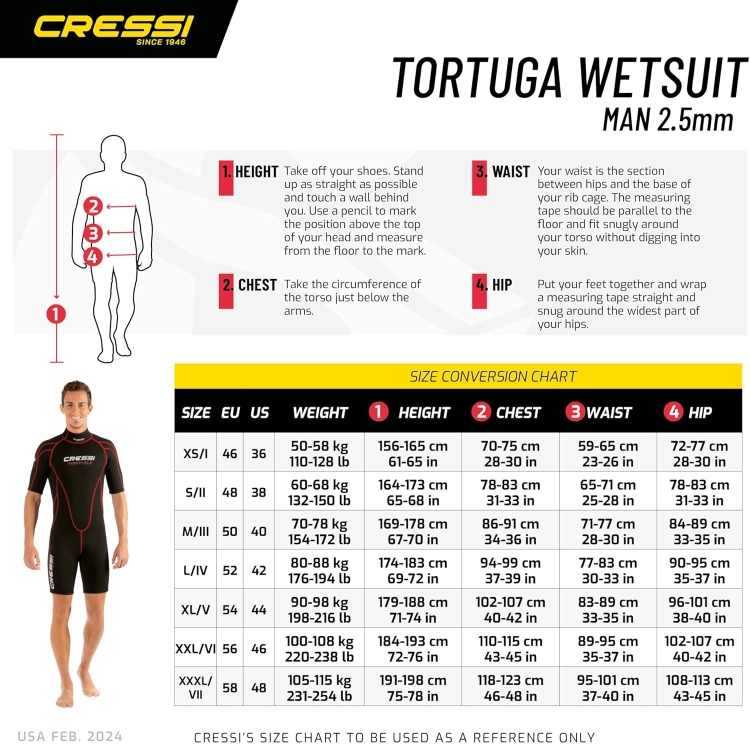 Pianka Cressi LADY TORTUGA 2.5mm r. XL