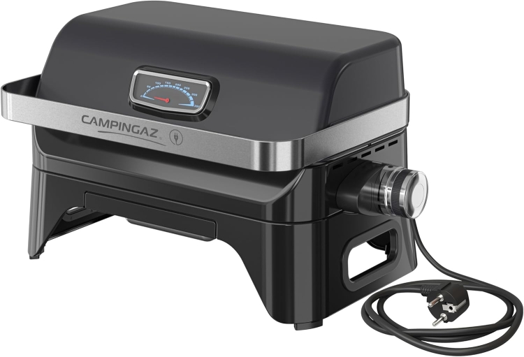 Campingaz Attitude2go Electric grill stołowy, do użytku wewnątrz i na zewnątrz, przenośny, moc 2200 W