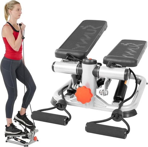 Outlet Sunny Health & Fitness Mini Stepper z taśmami