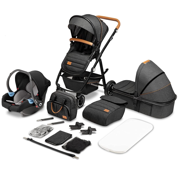 Outlet LIONELO Amber wózek spacerowy wielofunkcyjny 3w1 fotelik