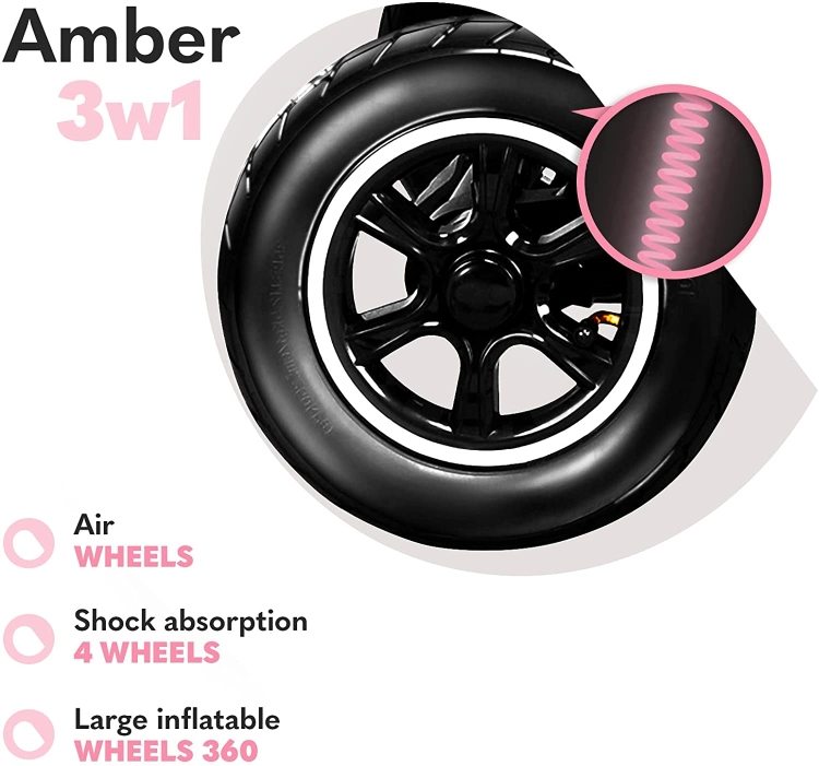 Outlet LIONELO Amber wózek spacerowy wielofunkcyjny 3w1 fotelik