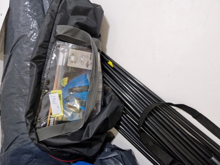 Używany High Peak Tessin 5 namiot 5 osobowy 380 cm 7,2 kg wodoodporny camping