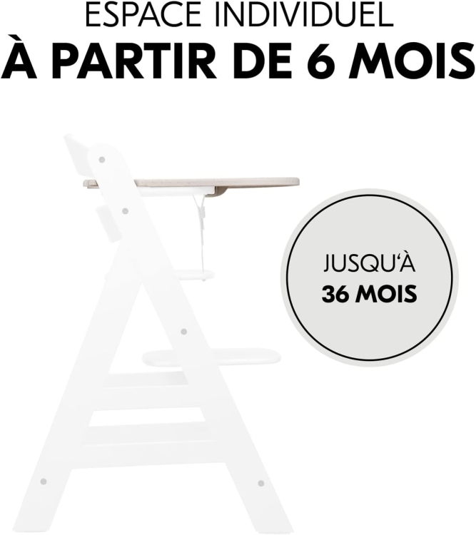 Hauck Alpha + Beta + Click Tray tacka do krzesełka