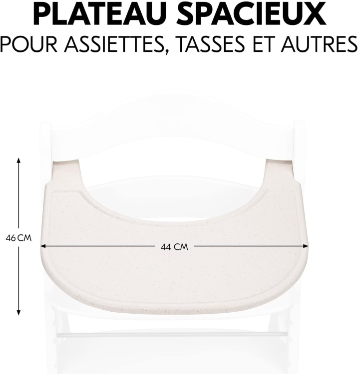 Hauck Alpha + Beta + Click Tray tacka do krzesełka