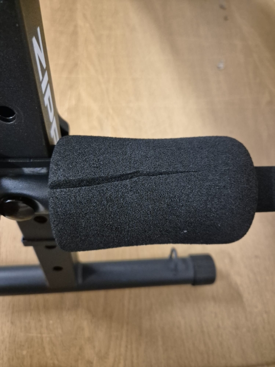 OUTLET Zipro Sit Up Slant ławka do fitnessu z 5-stopniową regulacją oparcia liny do 200 kg