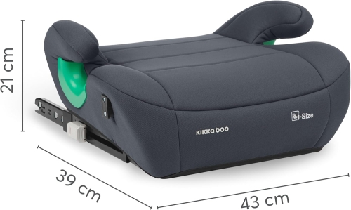 KikkaBoo i-POP  i-Size, 125-150 cm fotelik samochodowy podstawka