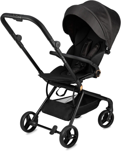 MoMi Wózek dziecięcy ADELLE od 6 miesiąca (do 22 kg), składany wózek spacerowy z siedziskiem 360°