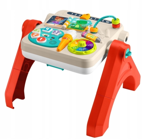 Outlet Fisher Price 4w1 interaktywna zabawka stolik  języki Ucz się i śmiej sztaluga