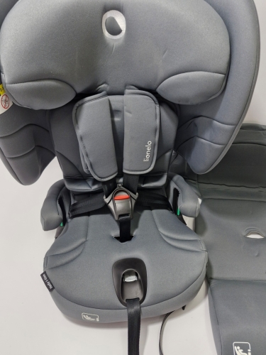 Używany LIONELO Składany fotelik samochodowy Nelly I-Size z ISOFIX dla dzieci ok. 76-150 cm