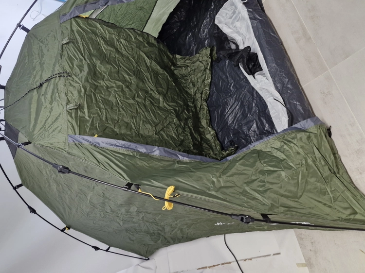 Używany Lumaland Outdoor Pop Up namiot namiot dla 2-3 osób kopułowy namiot samorozkładający