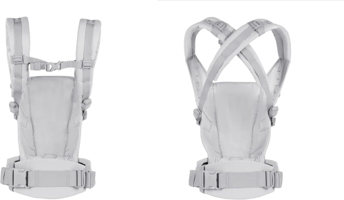 Ergobaby Adapt do przenoszenia dla noworodków, od narodzin, 3 pozycje, miękka bawełna, ergonomiczna pozycja