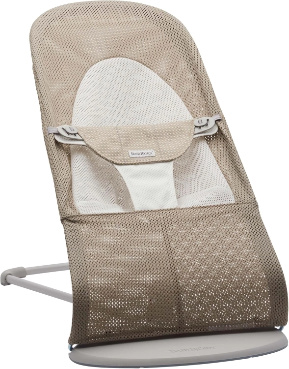 Leżaczek BABYBJORN BALANCE BLISS Mesh grey