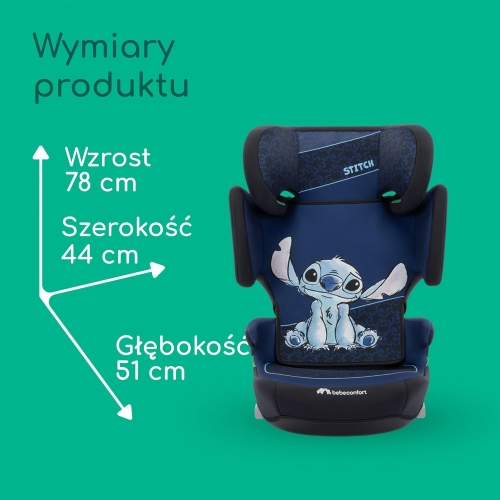 Bebeconfort Disney RoadFix i-Size 3,5-12 lat (100-150 cm) ISOFIX Disney Stitch
