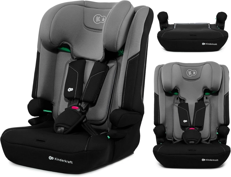 Kindercraft I-Comfy fotelik samochodowy dla dzieci (76-150 cm) bez isofix