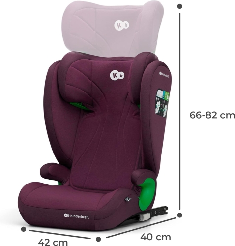 Kinderkraft Fotelik dziecięcy JUNIORFIX2 I-SIZE 15-50 isofix