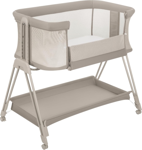 LIONELO ŁÓŻECZKO DOSTAWNE LUNA 2w1 TURYSTYCZNE Dostawka Beige Sand