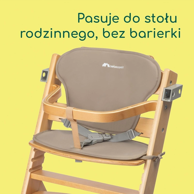Bebeconfort Timba krzesełko do karmienia ze stolikiem +wkładka