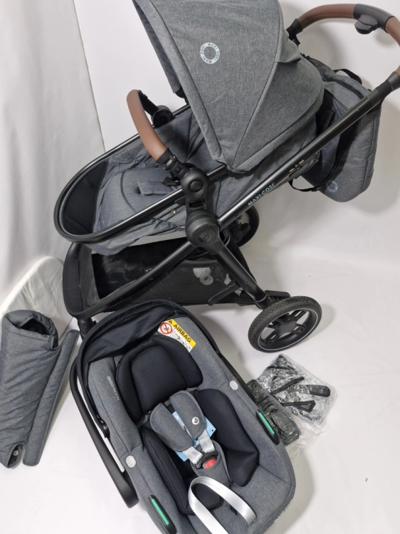 Używany Maxi Cosi Zelia S wózek 3w1 z fotelikiem CabrioFix S i-Size